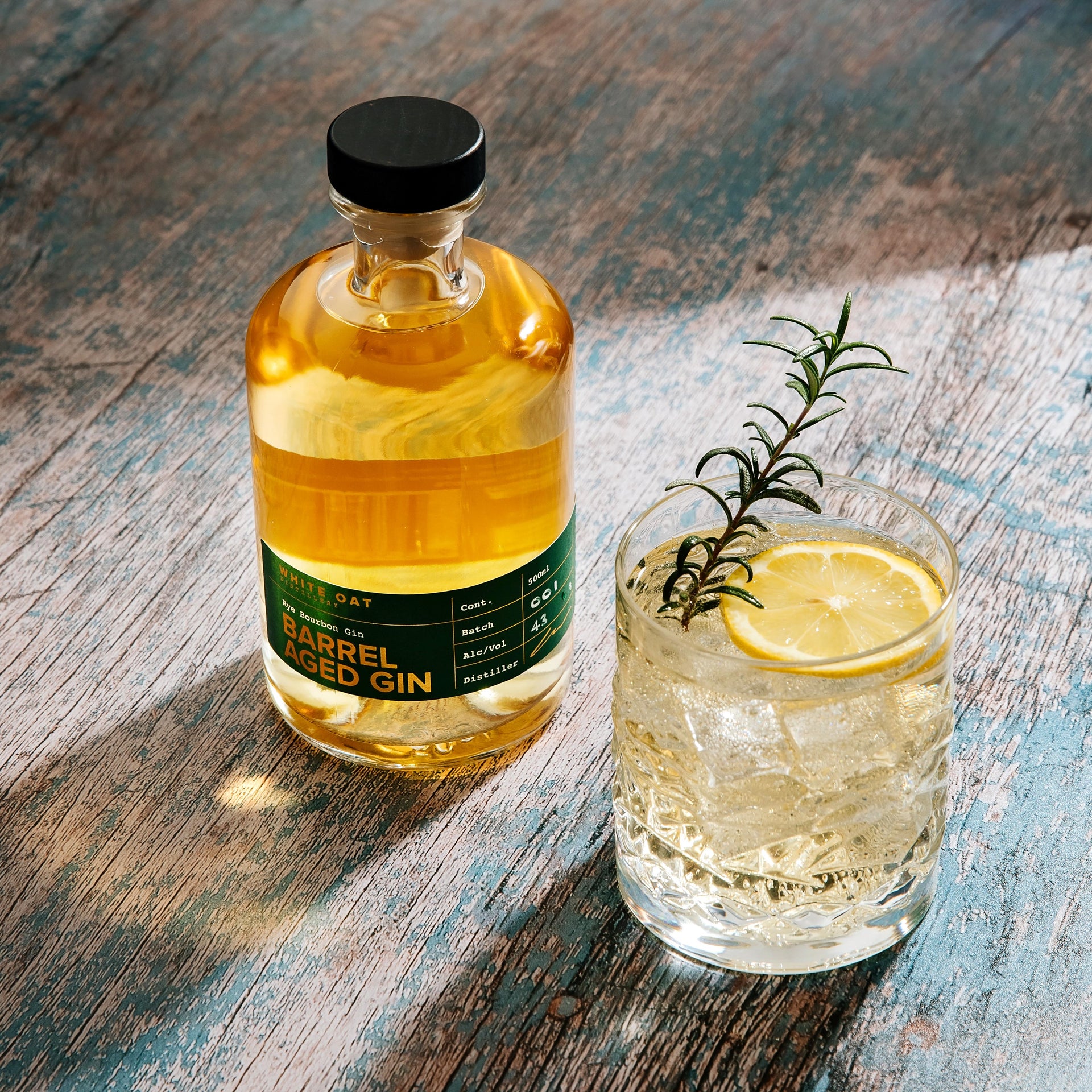Barrel Aged Rye Bourbon Gin 500ml